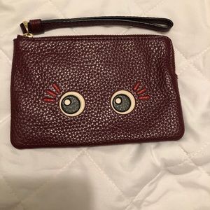 Coach emoji wristlet